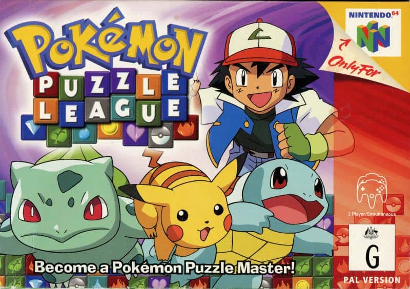 Best N64 Games - Pokemon Puzzle League