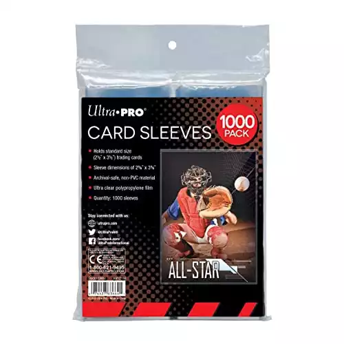 Ultra Pro Clear Card Sleeves