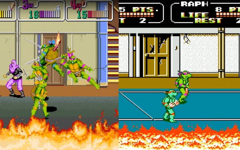 Most Popular Nintendo Games - Teenage Mutant Ninja Turtles