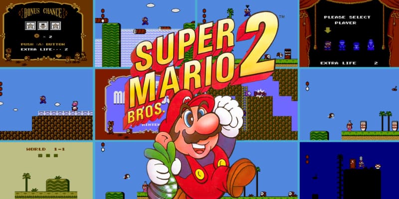 Most Popular Nintendo Games - Super Mario Bros 2