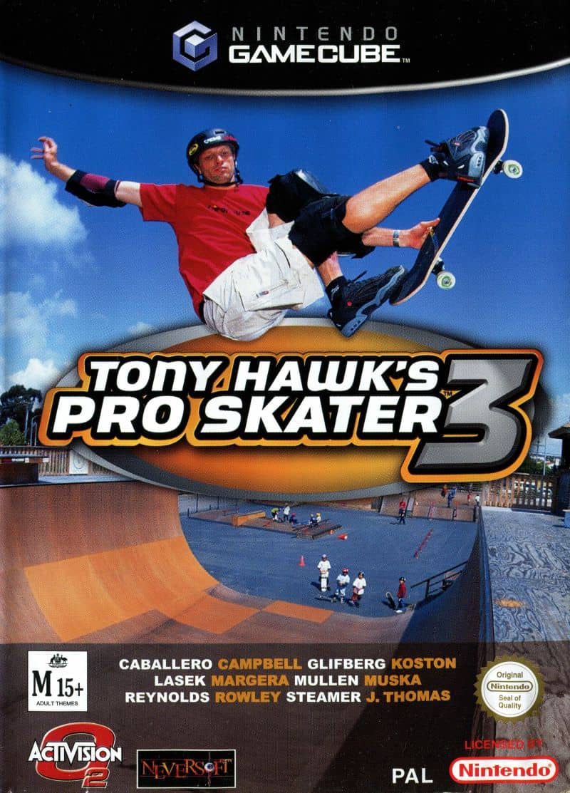 Best GameCube Games - Tony Hawk's Pro Skater 3