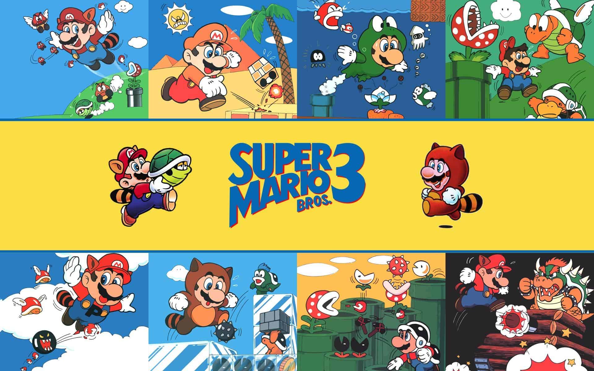 Best Super Mario Games - Super Mario Bros 3