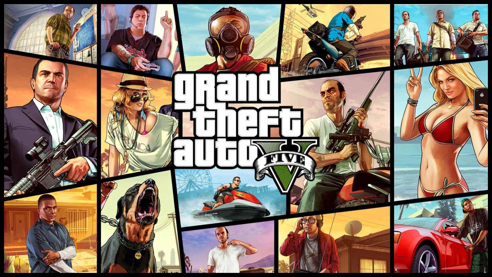 Best Selling PS4 Games - Grand Theft Auto V
