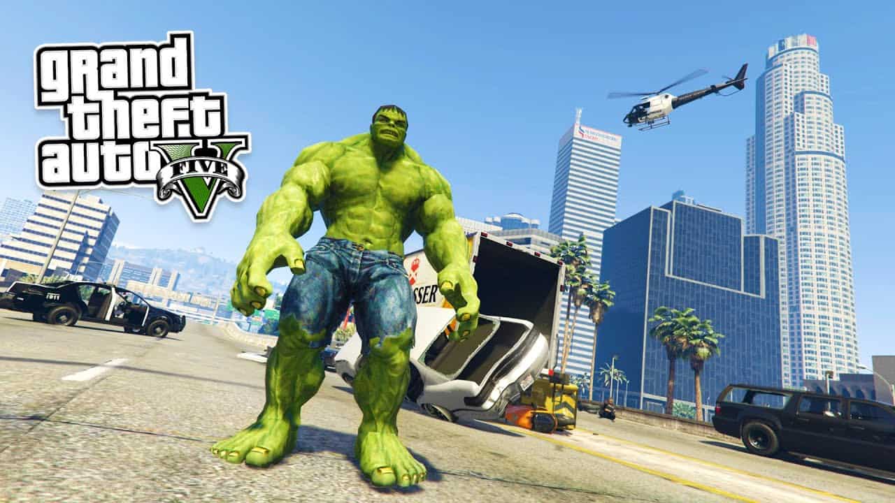 Best GTA 5 Mods - Incredible Hulk