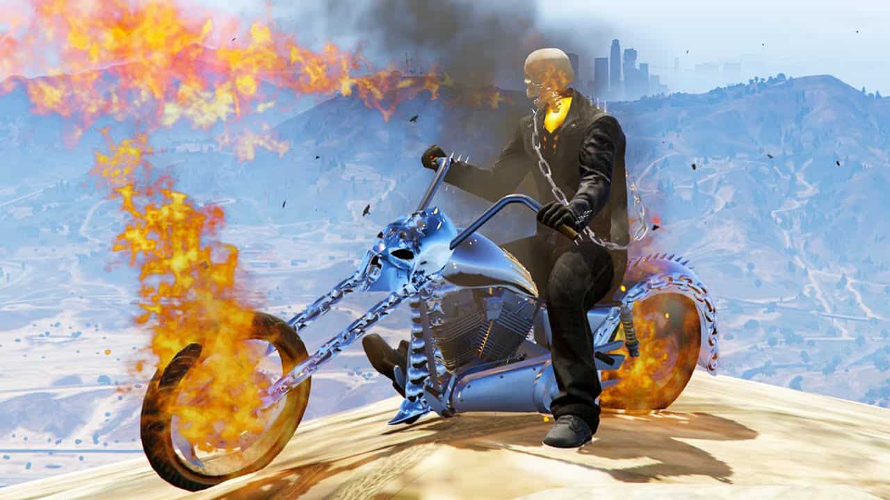 Best GTA 5 Mods - Ghost Rider