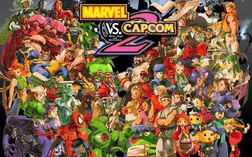 Best Fighting Games - Marvel vs. Capcom 2- New Age of Heroes