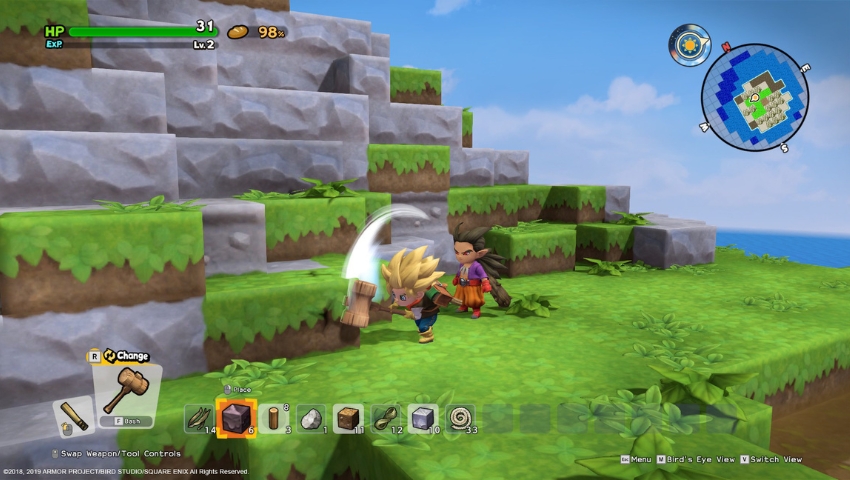 Games Like Terraria Dragon Quest Builders 2