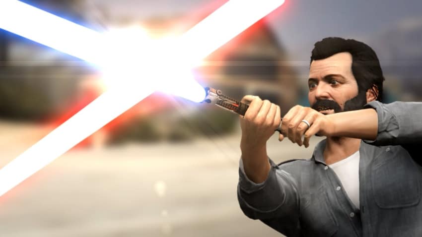 Best GTA Vice City Mods of All Time - Lightsaber