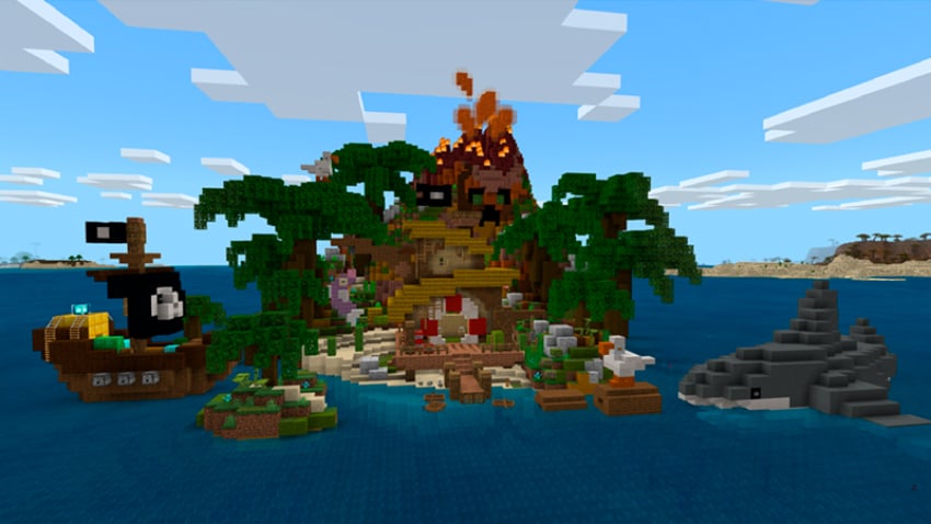Best Minecraft House Ideas - Pirate Base House