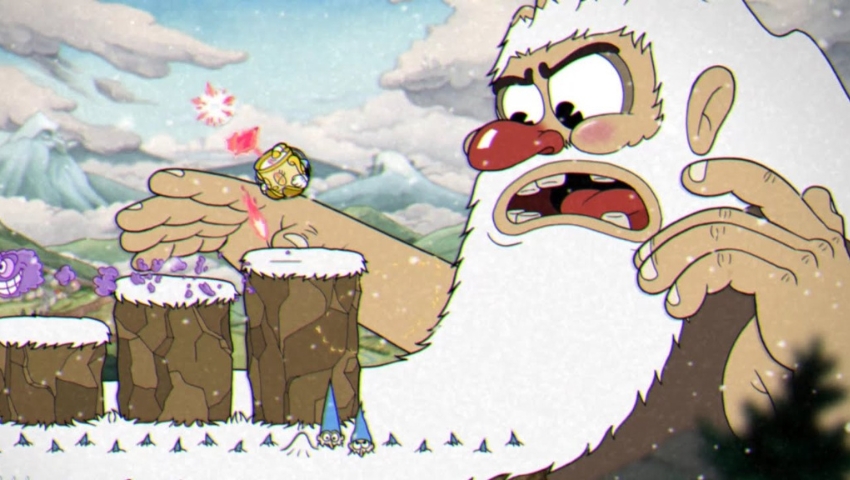 Hardest Cuphead DLC Bosses Glumstone The Giant