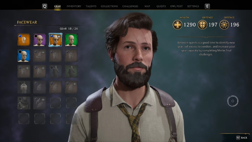 Best Hogwarts Legacy Mods Facial Hair