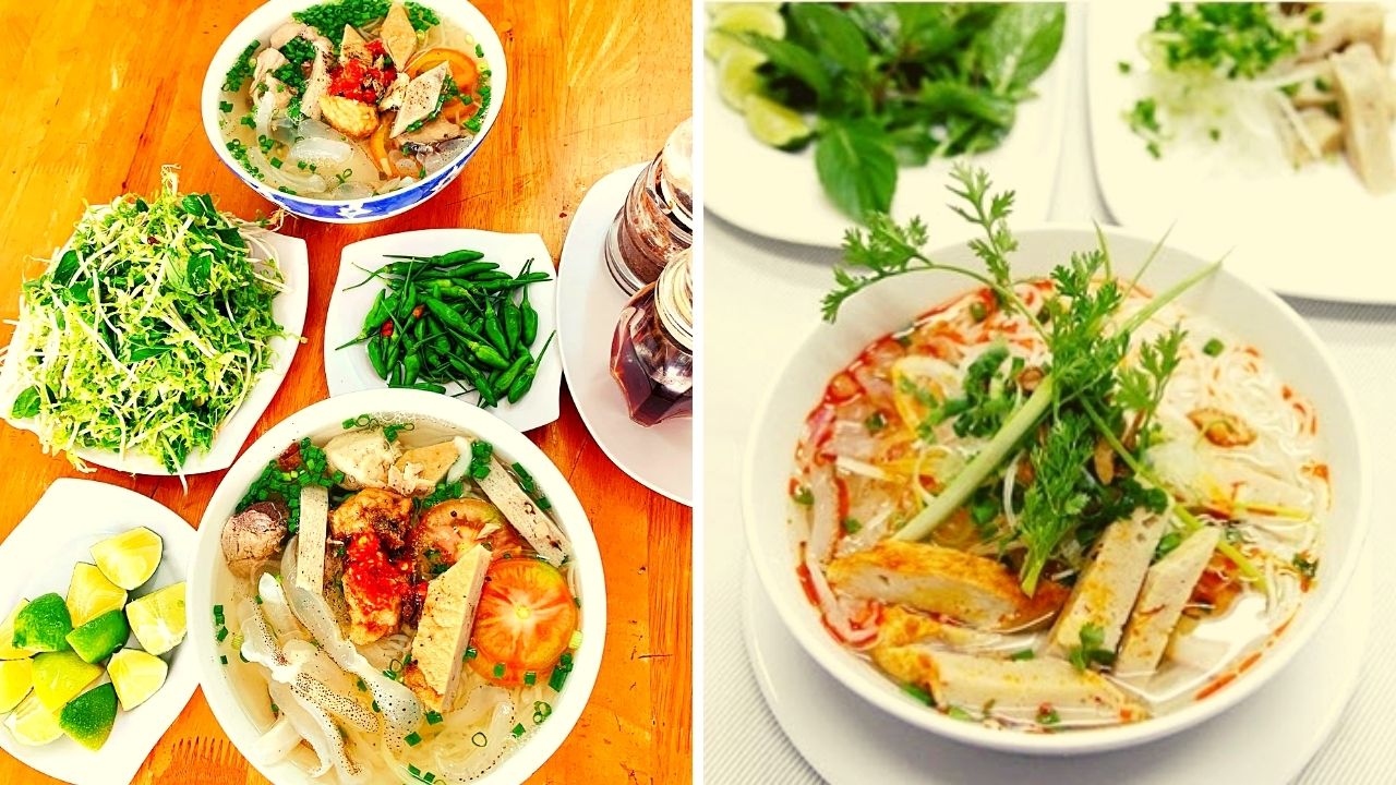 Bún chả cá Nha Trang nức tiếng